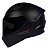 Capacete ASX City Solid Fosco Preto/Grafite – Tamanho 58/M - Imagem 1
