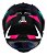 Capacete ASX Eagle Street Brilho Preto/Tiffany/Rosa – Tamanho 58/M - Imagem 4
