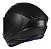 Capacete ASX Draken Solid Fosco Preto Tamanho 58/M - Imagem 2