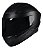 Capacete ASX Draken Solid Fosco Preto Tamanho 58/M - Imagem 1