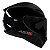 Capacete ASX City Solid Brilho Preto/Grafite Tamanho 60/L - Imagem 6