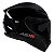 Capacete ASX City Solid Brilho Preto/Grafite Tamanho 56/S - Imagem 6