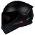 Capacete ASX City Solid Fosco Preto/Grafite – Tamanho 60/L - Imagem 1