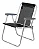 Cadeira Mormaii Alta Lazy Alumínio Sannet Preta - Imagem 4