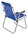 Cadeira Bel Alta Lazy Alumínio Sannet Azul - Imagem 2