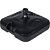 Base Plástica Para Guarda-sol e Ombrellone 18 Kg Quadrada Preta Bel - Imagem 1