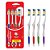 Escova de Dente Colgate Classic Clean Macia 4 unidades - Imagem 4