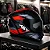 CAPACETE ASX CITY START PRETO BRILHO VERMELHO/CINZA - Imagem 10
