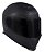 Capacete Asx Eagle Solid Preto Fosco Cinza - Imagem 4