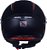 Capacete ASX City Air Solid Preto Fosco - Imagem 7