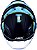 Capacete ASX City Air Pilot Preto Azul e Amarelo - Imagem 5