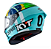 Capacete Moto Kyt Nz Race Leopard Replic Brasil - Azul - Imagem 2
