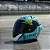 Capacete Moto Kyt Nz Race Leopard Replic Brasil - Azul - Imagem 9