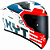 Capacete KYT TT-Course Fuselage Vermelho - Imagem 2