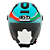 Capacete Kyt D-City Dennis Foggia Leopard Replica - Imagem 4