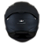 Capacete Moto KYT TT-Revo Plain Matt Black XL 61-62 - Imagem 5