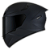 Capacete Moto KYT TT-Revo Plain Matt Black XL 61-62 - Imagem 1