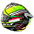 Capacete Helt Tracker Glass Stx Verde/preto - Imagem 5