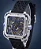 Relógio automático Ciga Design X Series Gorilla Blue Titanium X021-TIBU-W25BK - Imagem 4