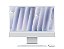 Imac M4 24” 2024 CPU 10 GPU 10 24GB 2TB SSD Prata Silver Tela Nano Texture Glass XDR Novo - Imagem 1