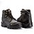 Bota Masculina Caterpillar Original em Couro Legítimo 2190 Destroyer Preto - Imagem 3