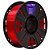Filamento Voolt 3D PETG Vermelho Translúcido HF Premium - 1Kg - Imagem 1