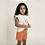 CONJUNTO INFANTIL MENINA MALWEE UNICORNIO SHORT VERAO MW - Imagem 2