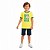 CAMISETA BRASIL INFANTIL MENINO COPA DO MUNDO MALWEE ALGODAO - Imagem 1