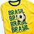 CAMISETA BRASIL INFANTIL MENINO COPA DO MUNDO MALWEE ALGODAO - Imagem 6