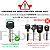 Chave Canivete Moto Honda Titan Fan 160 Xre Bross Cb250 Cb300 Pop - Imagem 4