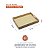 Bandeja de Bambu com Palha Retangular 39cm - Imagem 6