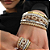 Conjunto Bracelete e Anel Cravejados - Imagem 3