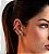 Brinco Ear cuff Zirconia Verde - Imagem 4