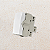 MÓDULO INTERRUPTOR SIMPLES - BRANCO FOSCO - SLEEK CLEAN - Imagem 1