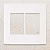 PLACA 4X4 - 6 POSTOS - BRANCO FOSCO - SLEEK CLEAN - Imagem 1