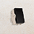 MÓDULO INTERRUPTOR SIMPLES - PRETO FOSCO (EBONY) - SLEEK CLEAN - Imagem 1
