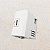 MÓDULO CARREGADOR USB - TIPO C - BRANCO - INFINITI - Imagem 1