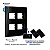 PLACA 4X4 - 4 POSTOS - EBONY - INFINITI - Imagem 3
