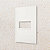 PLACA - 4X2 - 1 POSTO - BRANCO - PIAL|Plus+ - Imagem 1