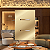 PLACA + SUPORTE - 4X2 - 2 INTERRUPTORES - DOURADA - NOVARA GLASS - Imagem 2