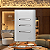 PLACA + SUPORTE 4X2 - 3 INTERRUPTORES - PRATA - NOVARA - Imagem 2