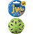 Bola Crackle para cães JW Verde M - Imagem 1