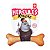 Brinquedo Mordedor Cães Hercules Osso Nylon Xtreme Bacon M - Imagem 1