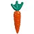 Brinquedo Cenoura Nylon Buddy Toys Único - Imagem 1