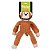 Brinquedo Pelúcia Macaco Kelev Laranja M - Imagem 1