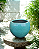 VASO BOLA LISO - CERÂMICA ESMALTADA - Imagem 1