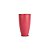 VASO VIETNAMITA FOSCO 50 POLIETILENO VERMELHO ornamental - Imagem 1