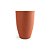 VASO recepção CONE GRAFIATO 77 POLIETILENO TERRACOTA quarto - Imagem 1