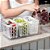 Cesto Organizador Com 3 Cestos 6L Cristal Dry - Brinox - Imagem 5