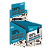 100% WHEY PROTEIN - WPC - WHEY PROTEIN POTE 40G SACHE SABOR COOKIES DISPLAY - Imagem 1